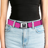 Dodge Viper Seatbelt Belt - Fuchsia Webbing