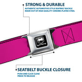 Dodge Viper Seatbelt Belt - Fuchsia Webbing