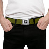 Dodge Viper Seatbelt Belt - Olive Webbing