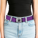 Dodge Viper Seatbelt Belt - Purple Webbing