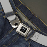 Dodge Viper Seatbelt Belt - Silver Webbing