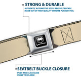 Dodge Viper Seatbelt Belt - Tan Webbing