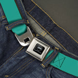 Dodge Viper Seatbelt Belt - Teal Webbing