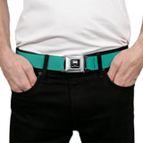 Dodge Viper Seatbelt Belt - Teal Webbing