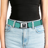 Dodge Viper Seatbelt Belt - Teal Webbing