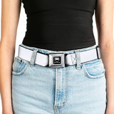 Dodge Viper Seatbelt Belt - White Webbing
