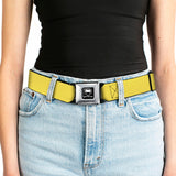 Dodge Viper Seatbelt Belt - Yellow Webbing
