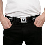 Dodge Viper Seatbelt Belt - Dodge Viper REPEAT w/Text Webbing