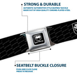 Dodge Viper Seatbelt Belt - Dodge Viper REPEAT w/Text Webbing
