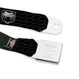 Dodge Viper Seatbelt Belt - Dodge Viper REPEAT w/Text Webbing