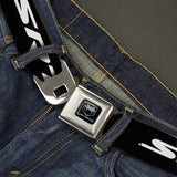 Dodge Viper Seatbelt Belt - SRT Black/Red/White Webbing
