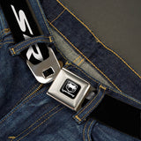 Dodge Viper Seatbelt Belt - SRT Black/White Webbing