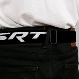 Dodge Viper Seatbelt Belt - SRT Black/White Webbing