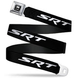 Dodge Viper Seatbelt Belt - SRT Black/White Webbing