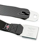 Dodge Viper Seatbelt Belt - SRT Carbon Fiber Silver/White/Black Webbing