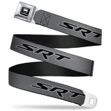 Dodge Viper Seatbelt Belt - SRT Carbon Fiber Silver/White/Black Webbing