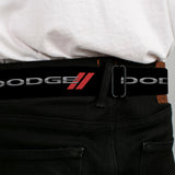 Dodge Red Rhombus Full Color Seatbelt Belt - Dodge Red Rhombus REPEAT Webbing