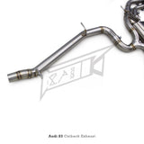 Stainless Valved Catback Exhaust System for Audi A3 1.4T 1.8T 2.0T