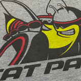 Ladies V-Neck Dodge Scat Pack - Heather Grey