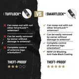 CHEVY & GMC SMARTLOCK™ SHORT FLEXIBLE ANTENNA 12 INCH (NEW!)