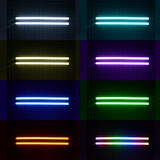 Universal Flexible Multicolor DRL Tube Strips | RGBW & Flow Series