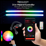 Universal Flexible Multicolor DRL Tube Strips | RGBW & Flow Series
