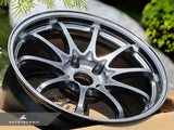 Volk Racing CE28N+ M-Spec 18x10 +40 5x120 Shining Light Metal - Civic Type R / Integra Type S (Set of 4)