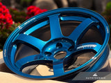 Volk Racing TE37 Saga S-Plus 18x9.5 +22 5x114.3 Mag Blue - GR Corolla / EVO (Set of 4)