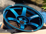 Volk Racing TE37 Saga S-Plus 18x9.5 +22 5x114.3 Mag Blue - GR Corolla / EVO (Set of 4)