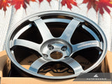 Volk Racing TE37 Saga S-Plus 18x9.5 +22 5x114.3 Shining Light Metal - GR Corolla / EVO (Set of 4)