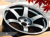 Volk Racing TE37 Saga S-Plus 18x9.5 +22 5x114.3 Shining Light Metal - GR Corolla / EVO (Set of 4)