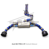 Titanium Valved Catback Exhaust System for Audi RS3 TTRS 2.5T