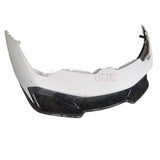 VRS Style Carbon Fiber Front Bumper for Lamborghini Huracan LP580 LP610 EVO Tecnica