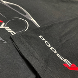 Mens T-Shirt Dodge Viper 25 Years (Black)