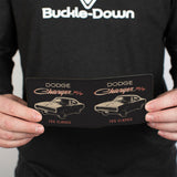 Bi-Fold Wallet - DODGE CHARGER R/T 70'S CLASSIC Profile Black