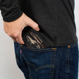 Bi-Fold Wallet - DODGE CHARGER R/T 70'S CLASSIC Profile Black