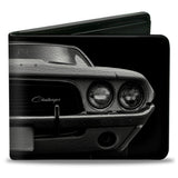 Bi-Fold Wallet - 1976 Challenger Black & White