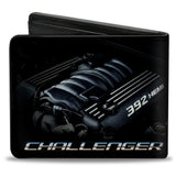 Bi-Fold Wallet - CHALLENGER Bold 392 HEMI Engine