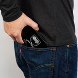 Bi-Fold Wallet - Dodge Viper Black Silver Logo