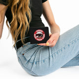 Bi-Fold Wallet - DODGE SCAT PACK CLUB Bumblebee Logo Black Red White