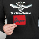 Bi-Fold Wallet - DODGE VIPER Snake Logo Red/Black/Grays