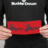 Bi-Fold Wallet - DODGE VIPER Snake Logo Red/Black/Grays