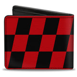 Bi-Fold Wallet - VIPER RACING Logo Checker Red/Black
