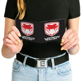 Bi-Fold Wallet - VIPER RACING Logo Shield Black/White/Red