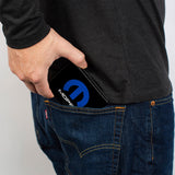 Bi-Fold Wallet - MOPAR Logo Black Blue White