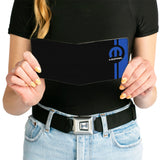 Bi-Fold Wallet - MOPAR Logo Stripe Black Blue