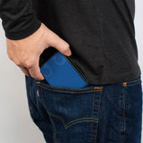 Bi-Fold Wallet - MOPAR 1937-1947 Logo-USE CHRYSLER ENGINEERED MOPAR PARTS AND ACCESSORIES Blue Yellow Red