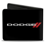 Bi-Fold Wallet - DODGE Red Rhombus Black White Red