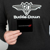 Bi-Fold Wallet - DODGE Red Rhombus Black Silver Red