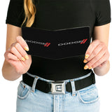 Bi-Fold Wallet - DODGE Red Rhombus Black Silver Red